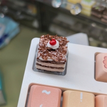 1pc Schwarzwald Cake Artisan Clay Food Keycaps ESC MX for Mechanical Gaming Keyboard